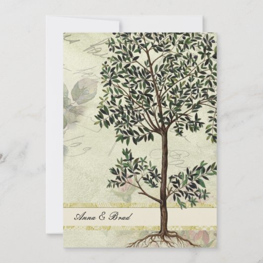  uitnodiging tot het uitroepen van de Myrtle Tree  (Achterkant)