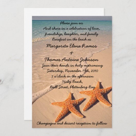 Uitnodiging tot het uitzenden of aankondigen van s (Voorkant / Achterkant)