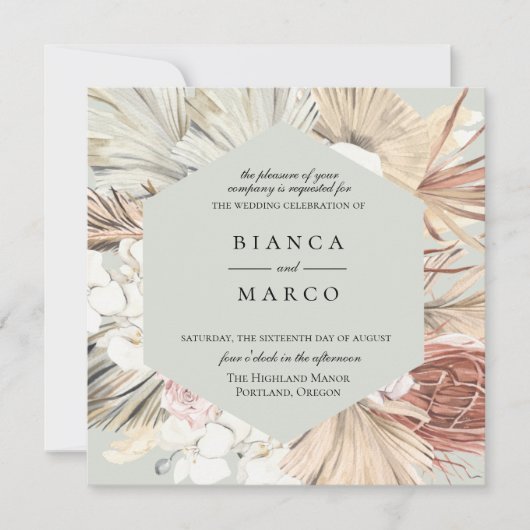 Uitnodiging tot het uitzenden van een aards Lijst (Voorkant)