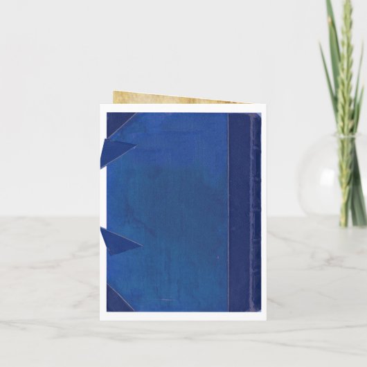 Uitnodiging tot het uitzenden van een Blauwboekje (Achterkant)