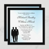 Uitnodiging tot het uitzenden van een dag om een d (Voorkant / Achterkant)