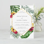 Uitnodiging tot het uitzenden van een drieviaans h (Staand voorkant)