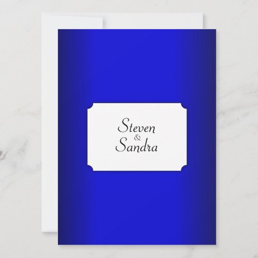 Uitnodiging tot het uitzenden van een elektronisch (Achterkant)