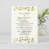 Uitnodiging tot het uitzenden van een finale bruil (Staand voorkant)