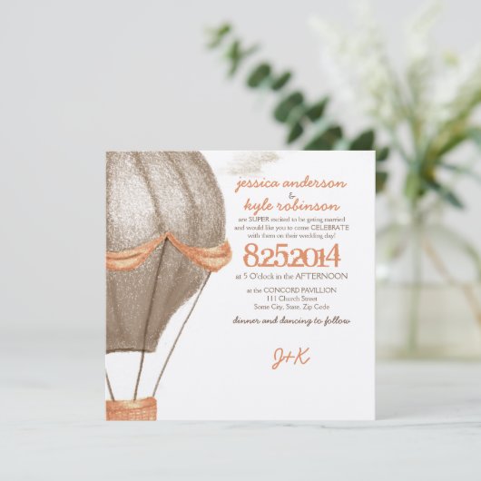  uitnodiging tot het uitzenden van een hotline doo (Staand voorkant)