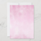 Uitnodiging tot het uitzenden van een huwelijk met (Achterkant)