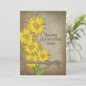 Uitnodiging tot het uitzenden van een nieuwe wedde (Staand voorkant)