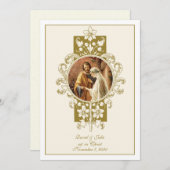 Uitnodiging tot het uitzenden van een peulkatholie (Voorkant / Achterkant)