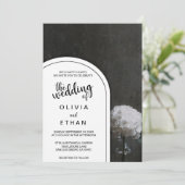 Uitnodiging tot het uitzenden van een roestvrij zw (Staand voorkant)