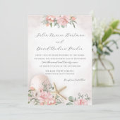 uitnodiging tot het uitzenden van een strandbruil (Staand voorkant)