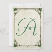 Uitnodiging tot het uitzenden van een Twig Ivy Bo (Achterkant)