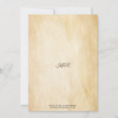 Uitnodiging tot het uitzenden van een Uitzicht in  (Achterkant)