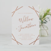 Uitnodiging tot het uitzenden van Folie aan de geo (Staand Voorkant)