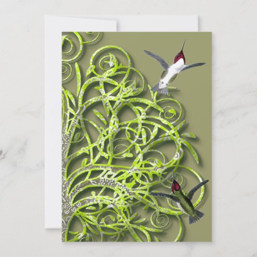 Uitnodiging tot het uitzenden van gevarenbomen tij (Achterkant)