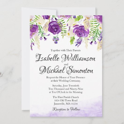 Uitnodiging tot het uitzenden van het ultra Violet (Voorkant)