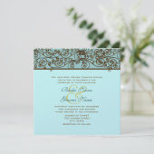  uitnodiging tot het uitzenden van IJzeren werkbru (Staand voorkant)