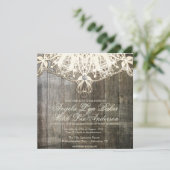 Uitnodiging tot het uitzenden van landelijke kant  (Staand voorkant)