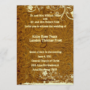 Uitnodiging tot het uitzenden van leder- en aardew