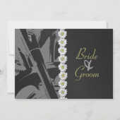 Uitnodiging tot het uitzenden van leder en Daisies (Voorkant)