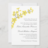 Uitnodiging tot het uitzenden van liefdegeel en gr (Voorkant)