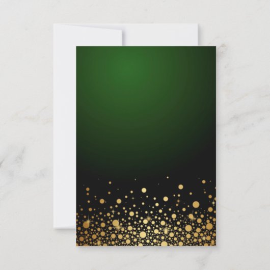 Uitnodiging tot het uitzenden van marald Green Mus (Achterkant)