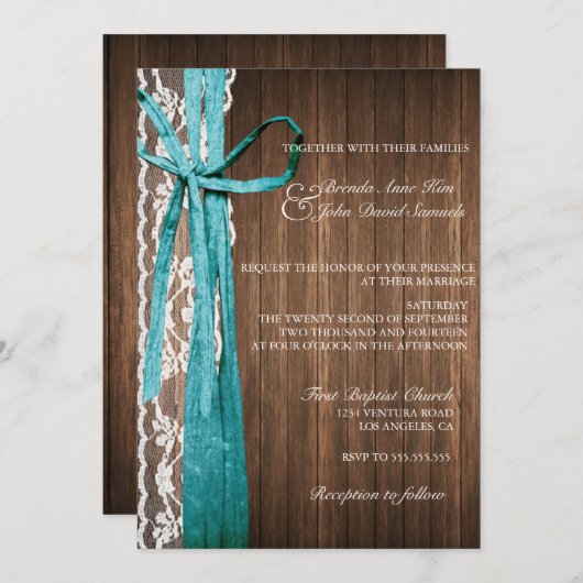 Uitnodiging tot het uitzenden van racistisch hout (Voorkant / Achterkant)