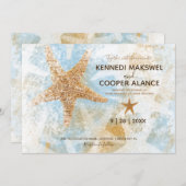 Uitnodiging tot het uitzenden van strandwieg (Voorkant / Achterkant)