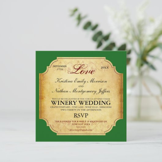 uitnodiging tot het uitzenden van wedstrijdwedstr (Staand voorkant)