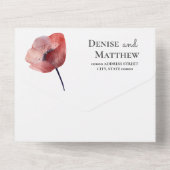 Uitnodiging tot het uitzenden van weefselpapieren (Achterkant)