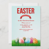 Uitnodiging tot het vieren van Pasen (Voorkant)