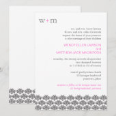 Uitnodiging tot homohuwelijk (Voorkant / Achterkant)