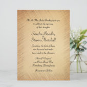 Uitnodiging tot huwelijk (Staand voorkant)