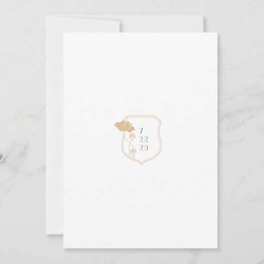 uitnodiging tot huwelijk (Achterkant)