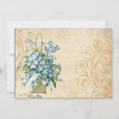 Uitnodiging tot  huwelijk (Achterkant)