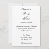 Uitnodiging tot huwelijk diamanten bruiloft (Achterkant)