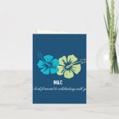 Uitnodiging tot huwelijk in Mexico (Achterkant)