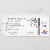 Uitnodiging tot inscheping (Voorkant)