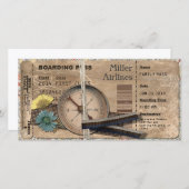 uitnodiging tot inschrijving in een pas (Voorkant / Achterkant)