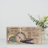 uitnodiging tot inschrijving in een pas (Staand voorkant)