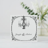 uitnodiging tot inschrijving op het huwelijk (Staand voorkant)