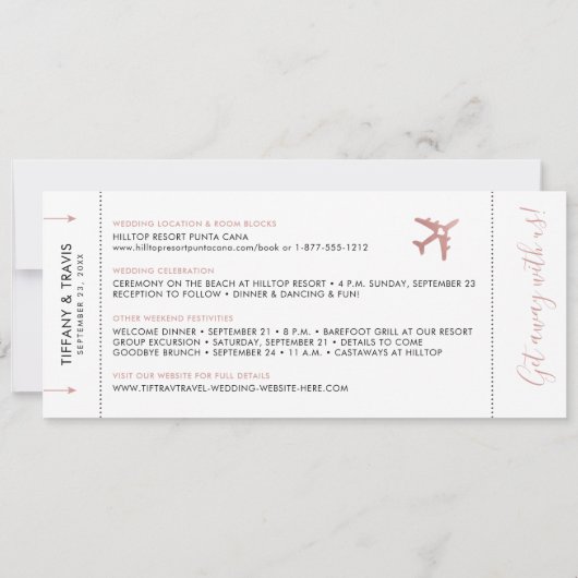 Uitnodiging tot inschrijving op het kooppas Plane  (Achterkant)