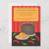 Uitnodiging tot inschrijving voor Chili Cook Off (Achterkant)