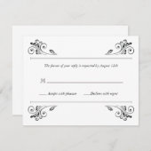 Uitnodiging tot interventie over het huwelijk van (Voorkant / Achterkant)