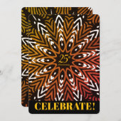 uitnodiging tot Jubileum (Voorkant / Achterkant)