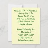 Uitnodiging tot kennisgeving van de Raining Retro (Achterkant)