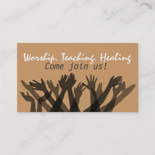 Uitnodiging tot kerkgenootschap.Bijbel.Healing.Pra