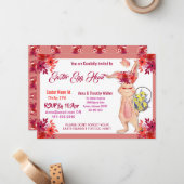 Uitnodiging tot Kind van het van de Waterverf van (Voorkant / Achterkant in situ)