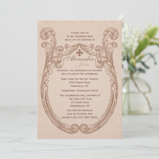 Uitnodiging tot Lijst (Staand voorkant)