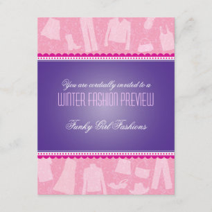 Uitnodiging tot Mode Show