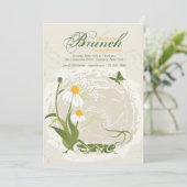 Uitnodiging tot Moederdag van Summer Flowers (Staand voorkant)